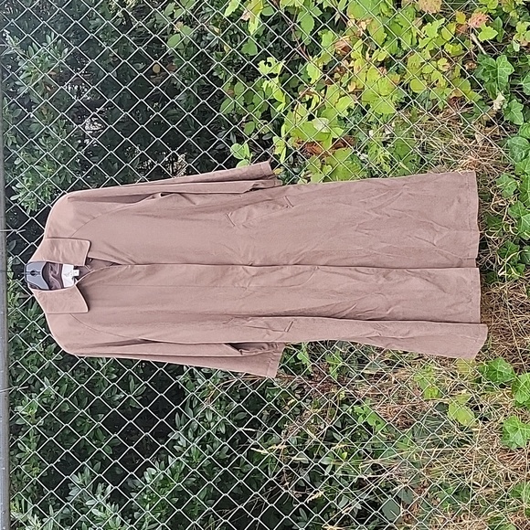 London Fog Raincoat Light Brown Trenchcoat Women's 6 Regular EUC - Picture 6 of 6